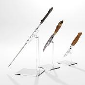 Présentoir vertical en plexiglas pour 6 couteaux de collection -  France