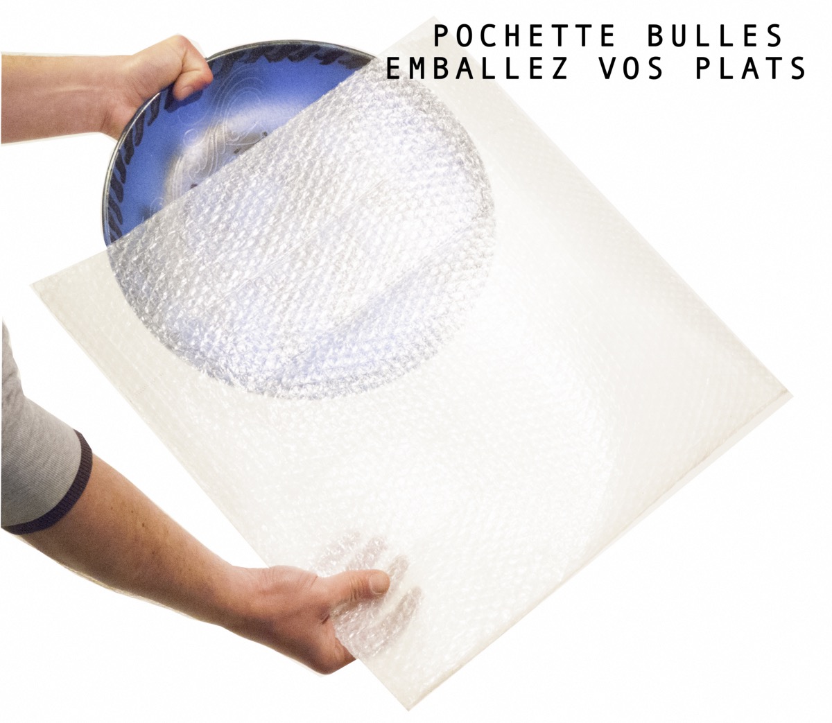 pochette en papier bulles pour vos objets d'art 